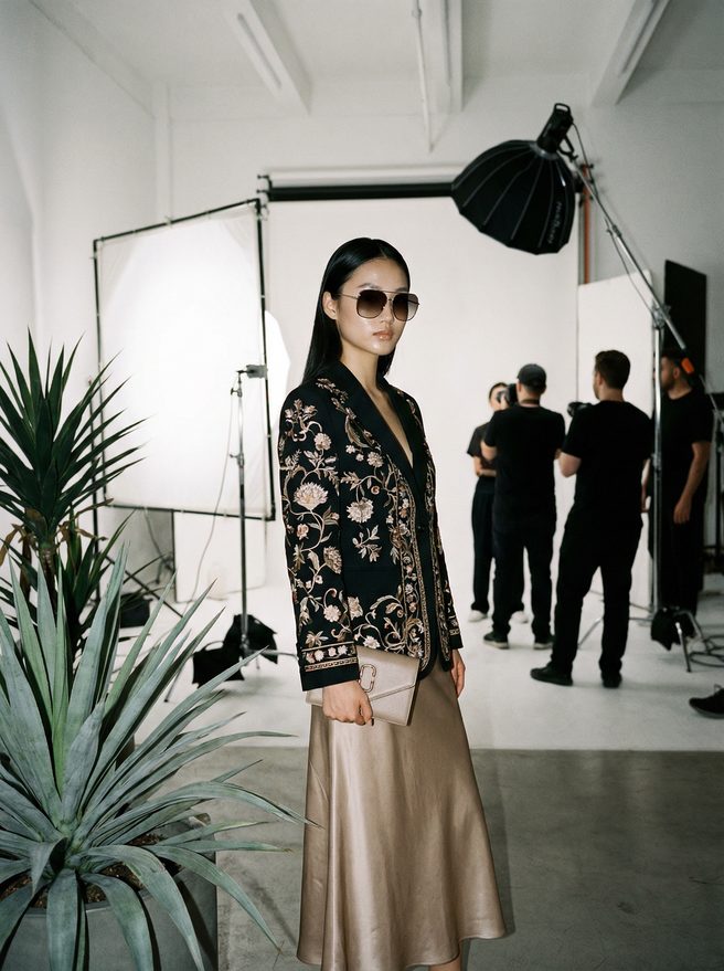 海角海角网红明星风格写真视频拍摄全程记录